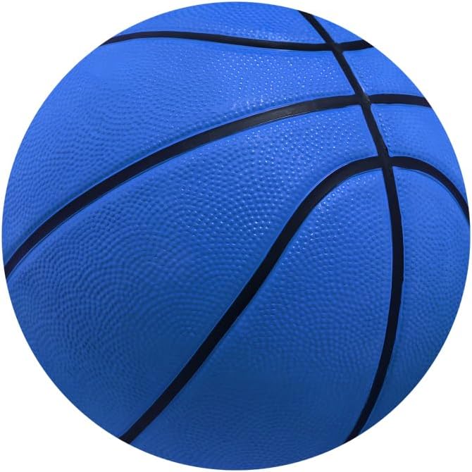 Leyiyi 6x6ft Basketball Round Backdrop Cover Blue Basketball Round Backdrop Basketball Match Sports Theme Circle Photography Background for Boys Baby Shower Newborn Gender Reveal Party Decor